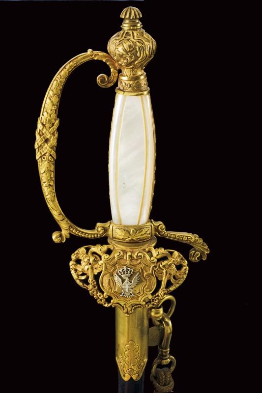 Spadino da diplomatico, Regno d'Italia, circa 1880-1890