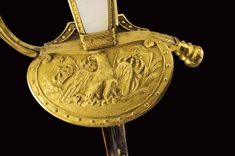 Spadino da ufficiale superiore, Regno Italico, 1805-1814