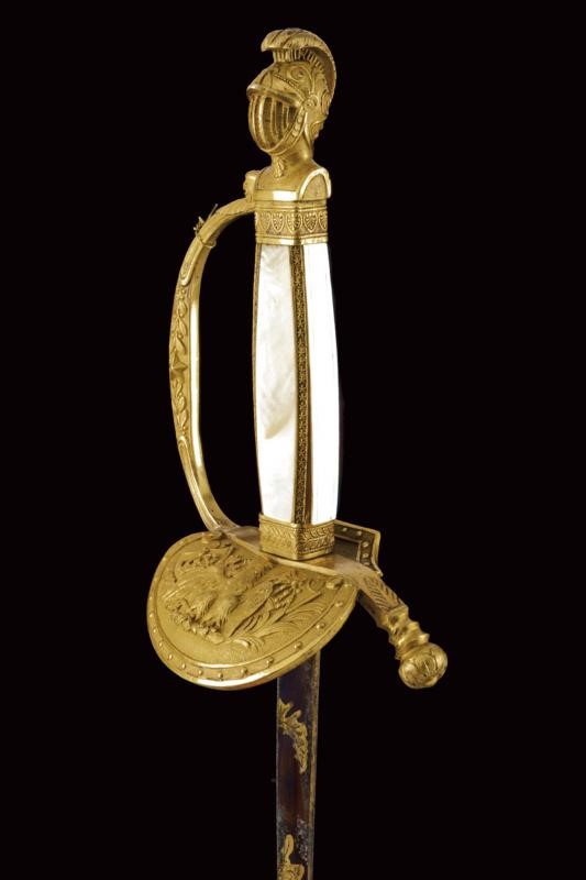 Spadino da ufficiale superiore, Regno Italico, 1805-1814
