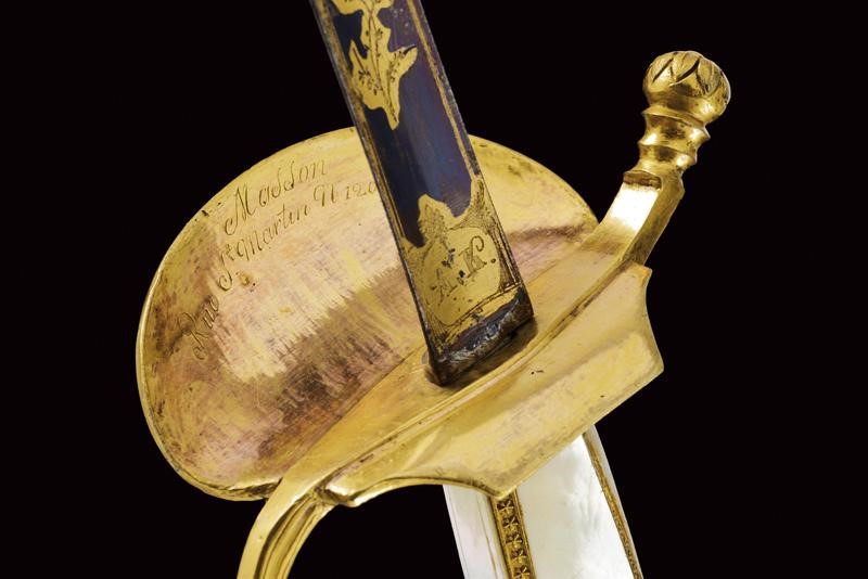Spadino da ufficiale superiore, Regno Italico, 1805-1814
