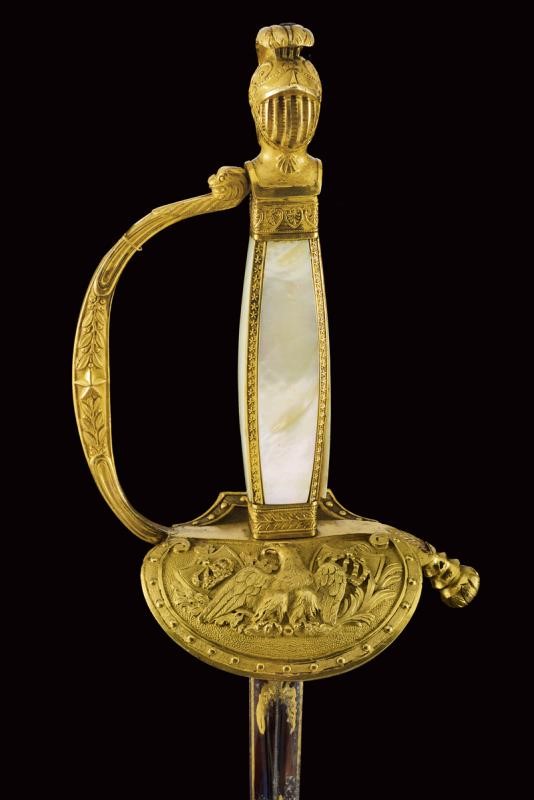 Spadino da ufficiale superiore, Regno Italico, 1805-1814