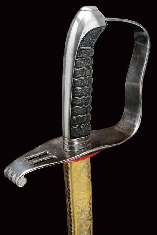 Sciabola da ufficiale di fanteria, Austria, terzo quarto del XIX secolo