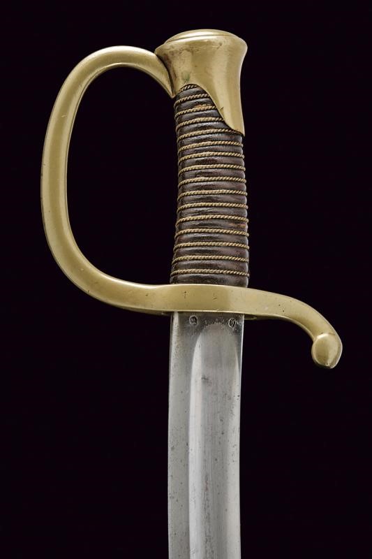 Sciabola da artigliere, Mod. 1829, Francia, lunghezza 93 cm