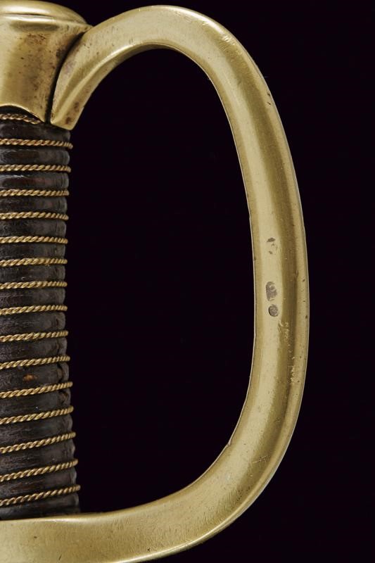 Sciabola da artigliere, Mod. 1829, Francia, lunghezza 93 cm