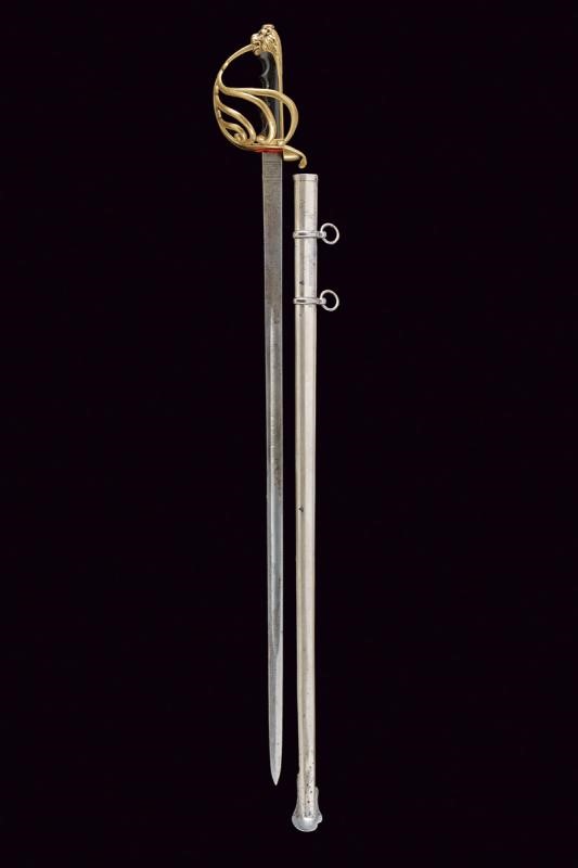 Sciabola da bersagliere, Italia, lama risorgimentale, lunghezza 98 cm, seconda metà XIX secolo