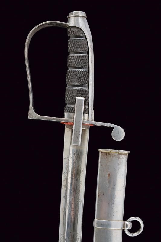 Sciabola da ufficiale di fanteria Mod. 1855, Italia, lunghezza 94 cm