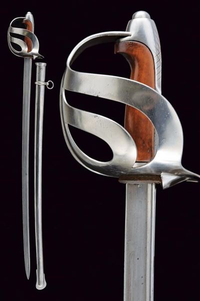 Sciabola da truppa d'artiglieria a cavallo Mod. 1888, Regno d'Italia
