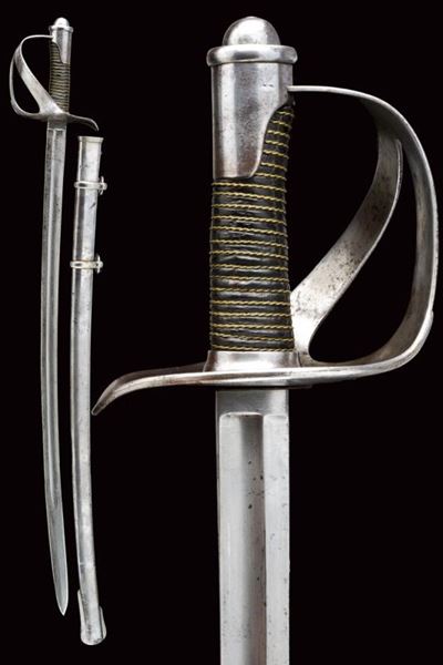 Sciabola da cavalleria Mod. 1860, Regno d'Italia