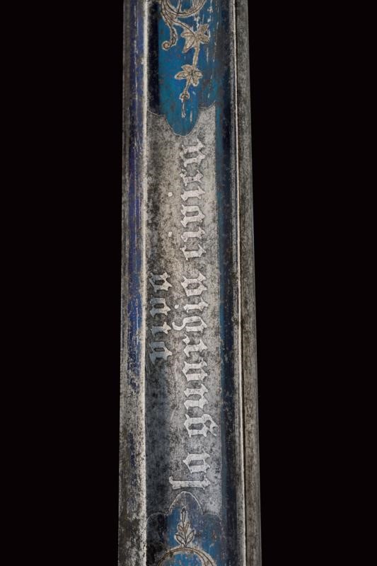 Spada da ufficiale Mod. 1833 "Albertina", Regno di Sardegna, lunghezza 99 cm