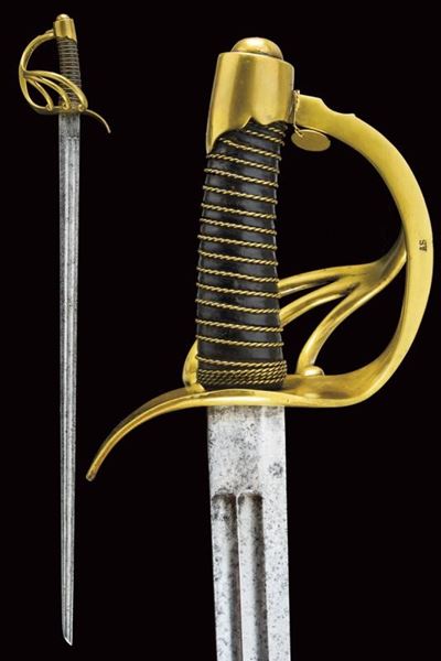 Regno delle Due Sicilie, Sciabola da truppa della gendarmeria a cavallo, 1849