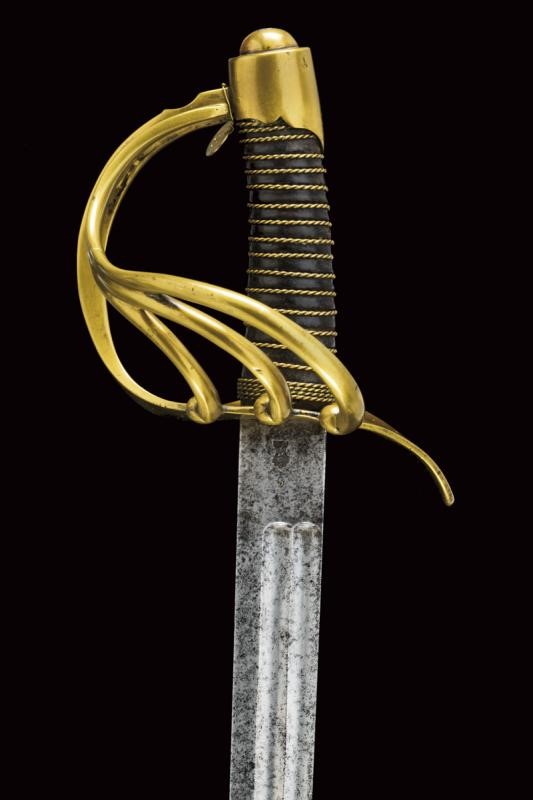 Regno delle Due Sicilie, Sciabola da truppa della gendarmeria a cavallo, 1849