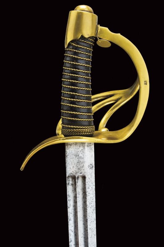 Regno delle Due Sicilie, Sciabola da truppa della gendarmeria a cavallo, 1849