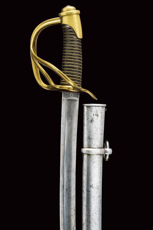 Sciabola da lanciere del IV Squadrone, Regno delle Due Sicilie, 1839