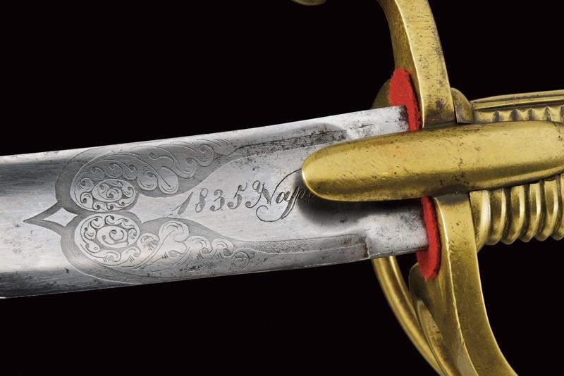 Labruna, Sciabola della Guardia d'Onore, 1835, Regno delle Due Sicilie