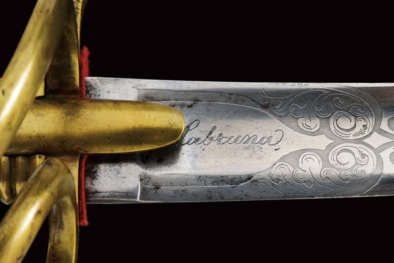 Labruna, Sciabola della Guardia d'Onore, 1835, Regno delle Due Sicilie