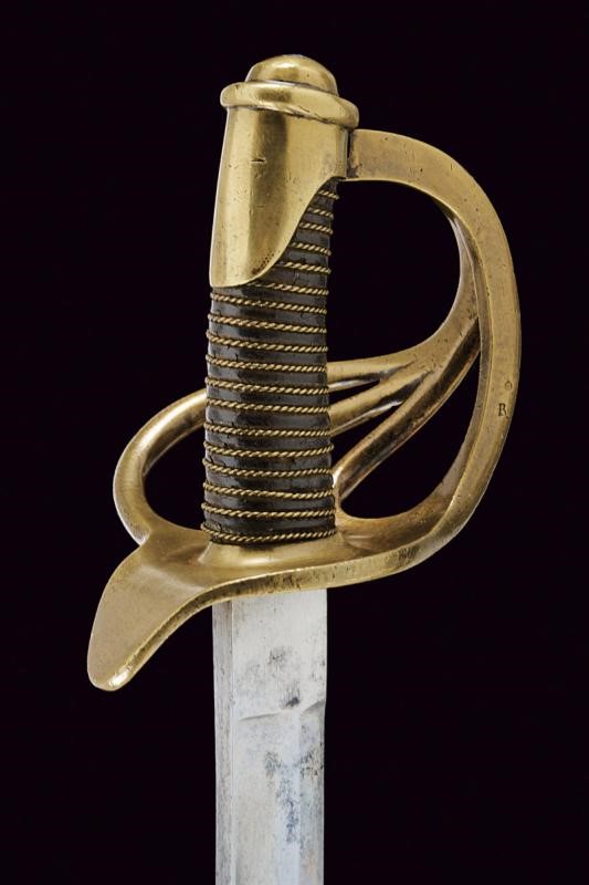 Sciabola da truppa dei cacciatori a cavallo, Regno delle Due Sicilie, 1859
