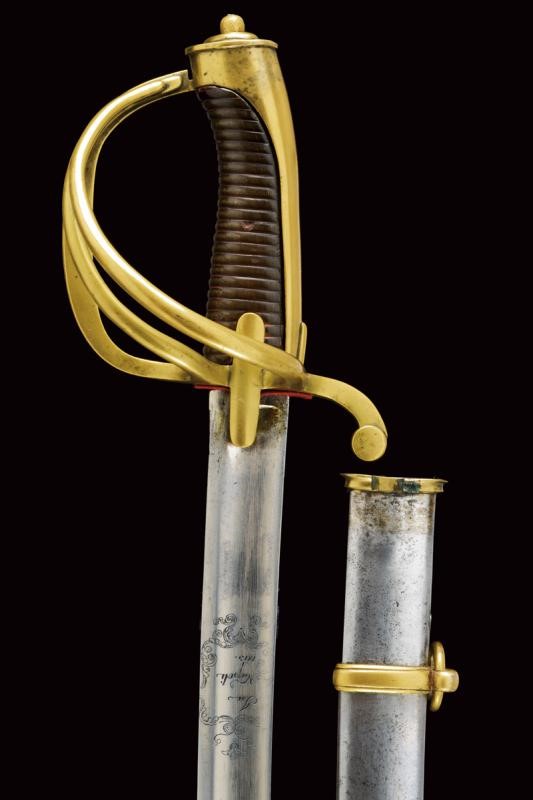 Sciabola da ufficiale di cavalleria leggera, Regno di Napoli, 1813