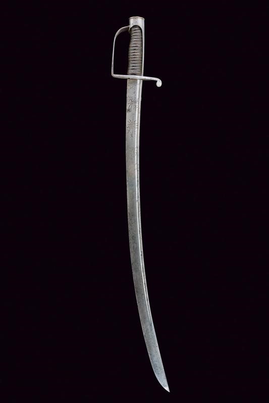 Sciabola con lama incisa, Regno Italico, Inizio del XIX Secolo