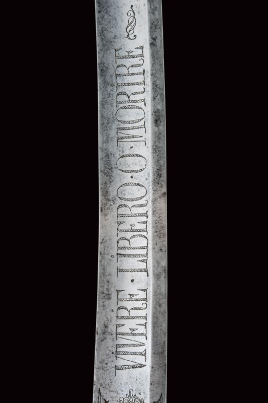 Sciabola da ussaro, Repubblica Italiana (1802 - 1805)