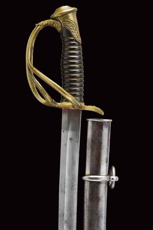 Sciabola da ufficiale superiore dei dragoni, Stato Pontificio, 1860-70