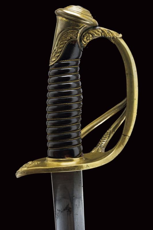 Sciabola da ufficiale superiore dei dragoni, Stato Pontificio, 1860-70