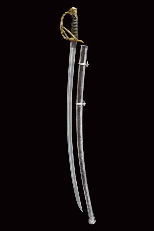 Sciabola da ufficiale superiore dei dragoni, Stato Pontificio, 1860-70