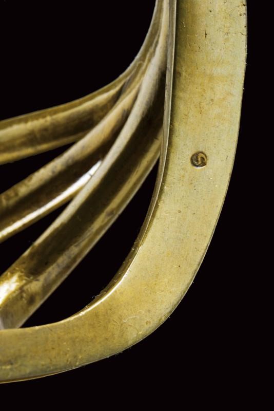 Sciabola da ufficiale dei dragoni, Stato Pontificio, lunghezza 102 cm, terzo quarto del XIX secol...