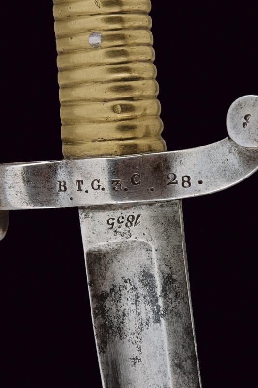Baionetta per Carabina da Cacciatori