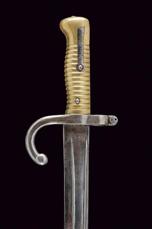 Baionetta per fucile Remington, Stato Pontificio, lunghezza 69,5 cm, terzo quarto del XIX secolo