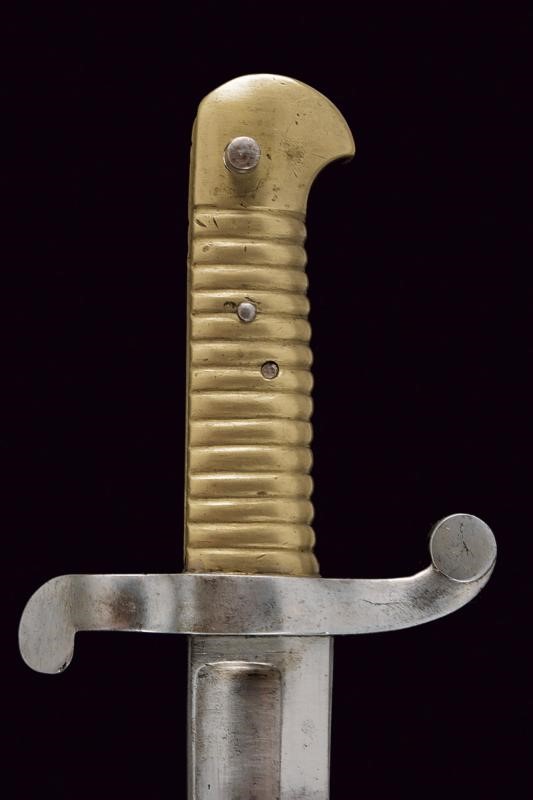 Baionetta per carabina Mazzocchi Mod. 1857, Stato Pontificio, lunghezza 69,4 cm