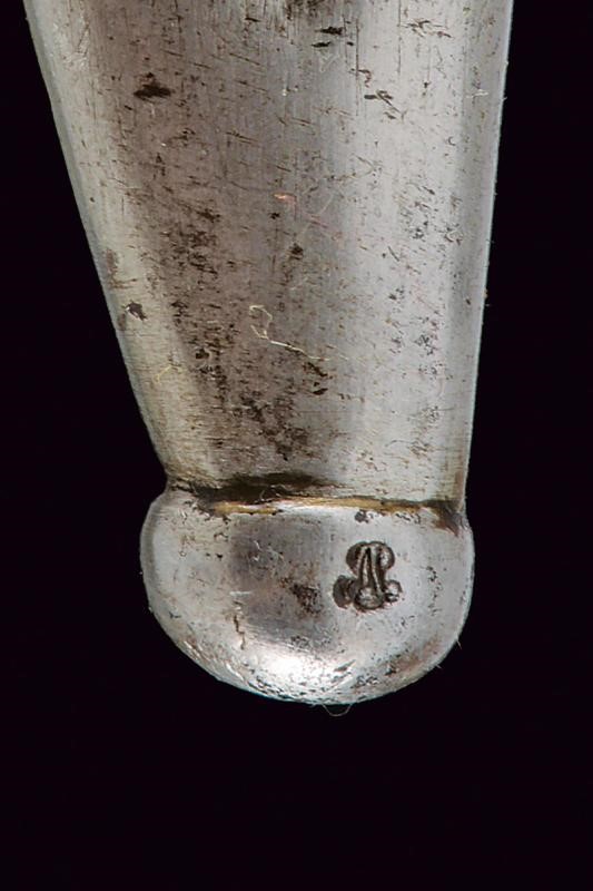 Baionetta per carabina Mazzocchi Mod. 1857, Stato Pontificio, lunghezza 69,4 cm