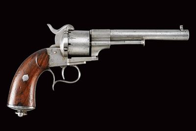 Revolver Lefaucheux, modello 1858/1859, calibro 11 mm, Belgio