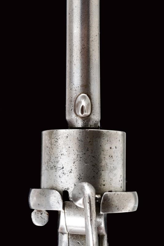 Revolver Mazzocchi a spillo da gendarmeria, Stato Pontificio, lunghezza 18 cm, circa 1870