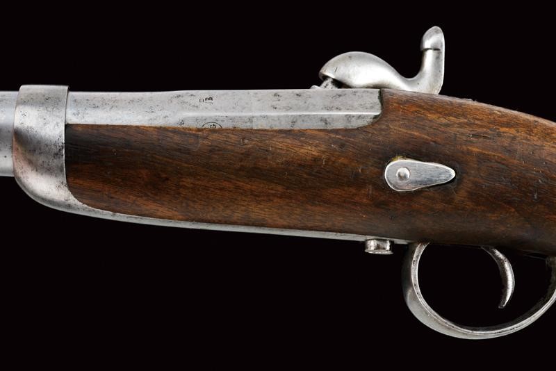Pistola a luminello per ufficiali di cavalleria, Belgio, lunghezza 34,5 cm, metà XIX secolo