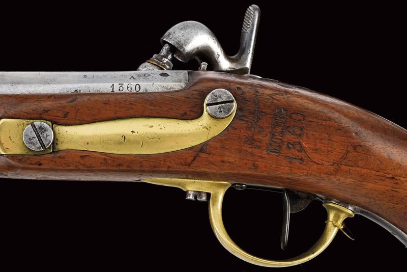 Pistola a luminello Mod. 1822T Bis, Francia