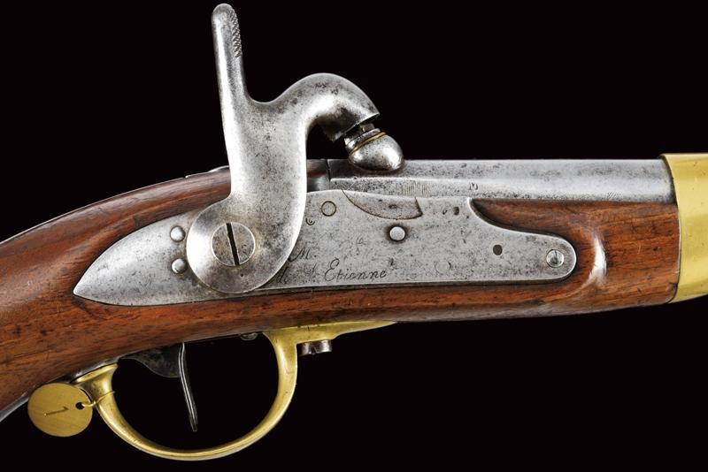 Pistola a luminello Mod. 1822T Bis, Francia