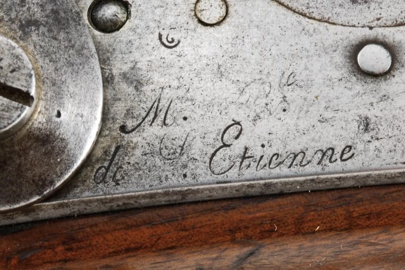 Pistola a luminello Mod. 1822T Bis, Francia