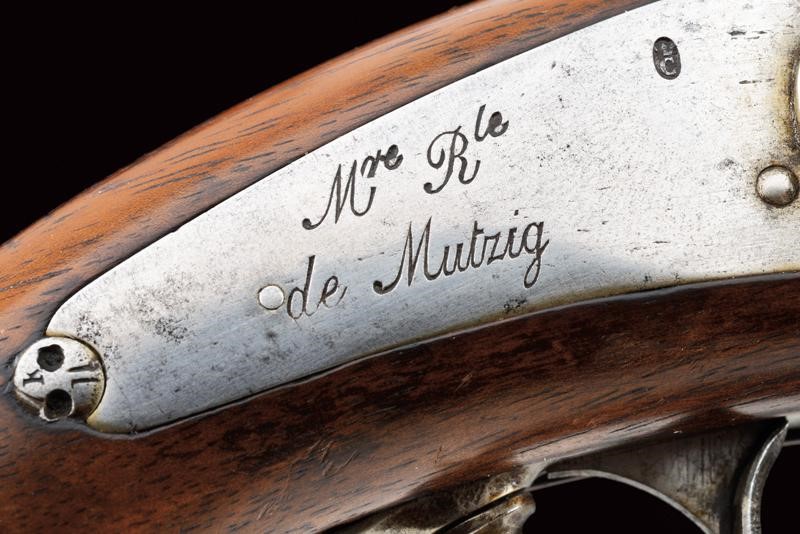 Pistola a luminello da gendarmeria Mod. 1842, Francia