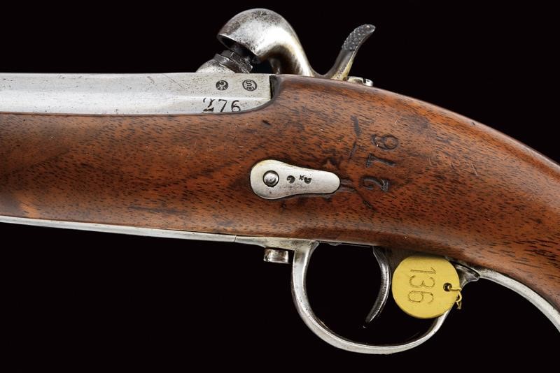 Pistola a luminello da gendarmeria Mod. 1842, Francia