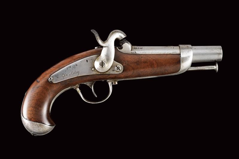 Pistola a luminello da gendarmeria Mod. 1842, Francia
