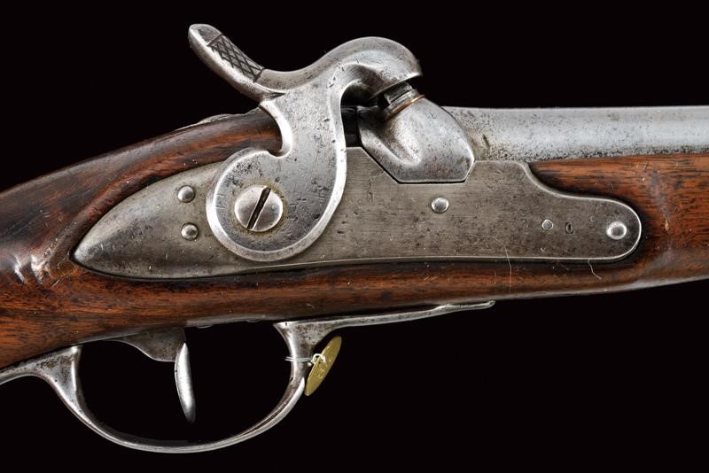 Pistola da cavalleria a luminello, Germania, Metà del XIX Secolo, lunghezza 38 cm