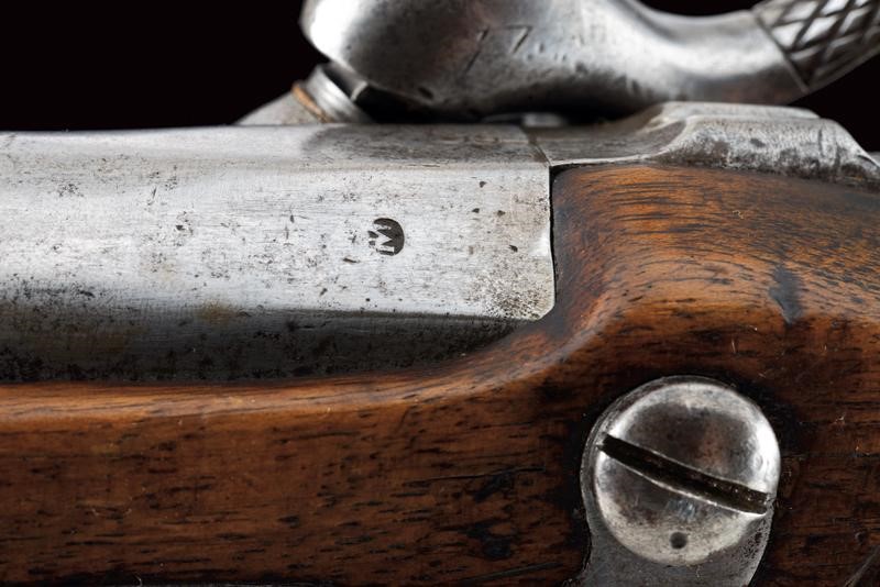 Pistola da cavalleria a luminello, Germania, Metà del XIX Secolo, lunghezza 38 cm