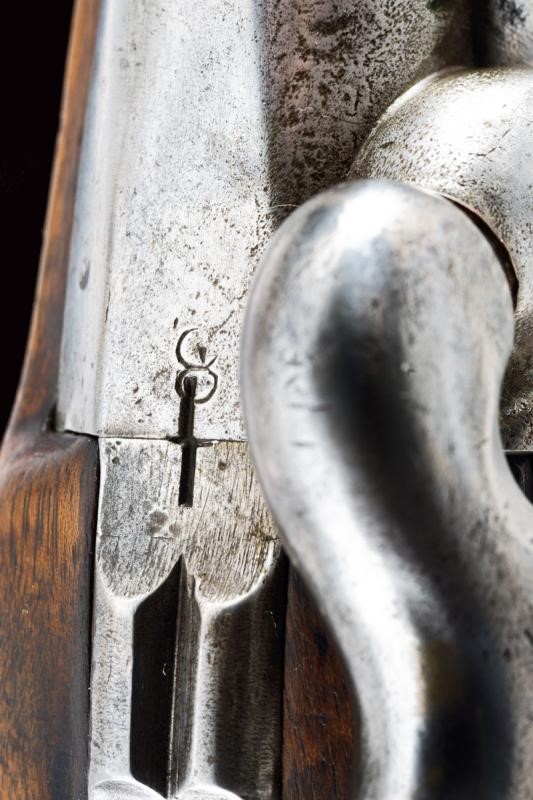 Pistola da cavalleria a luminello, Germania, Metà del XIX Secolo, lunghezza 38 cm