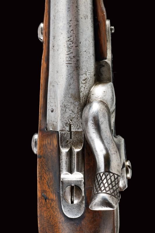 Pistola da cavalleria a luminello, Germania, Metà del XIX Secolo, lunghezza 38 cm