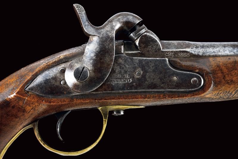 Pistola da Reali Carabinieri a Piedi, Modello 1847, Regno di Sardegna