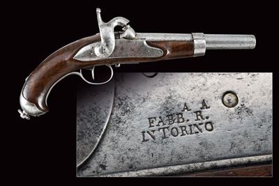 Pistola a luminello da cavalleria, mod. 1844, Regno di Sardegna