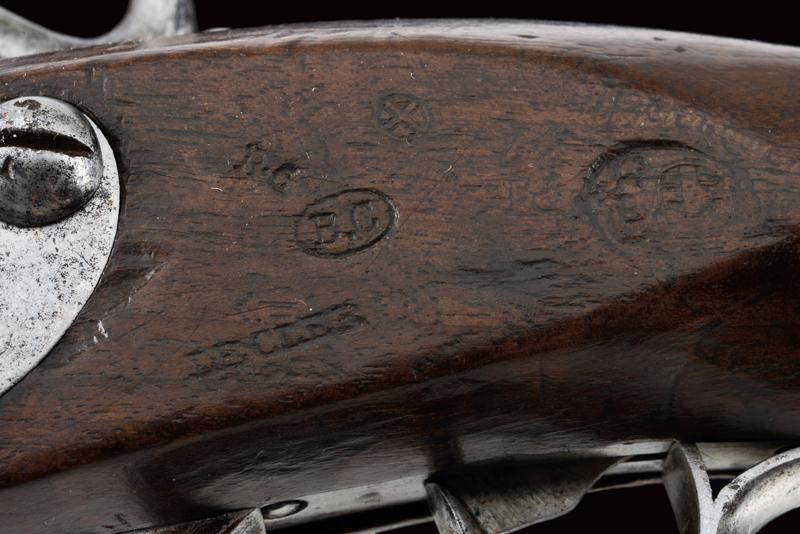 Pistola a luminello da cavalleria, mod. 1844, Regno di Sardegna