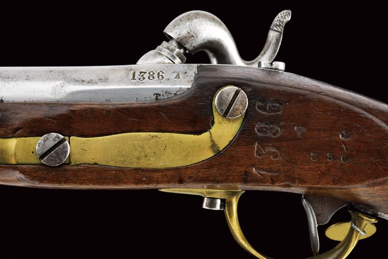 Pistola a luminello da gendarmeria Mod. 1855, cal. 15 mm