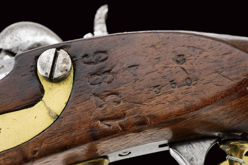 Pistola a luminello da gendarmeria Mod. 1855, cal. 15 mm