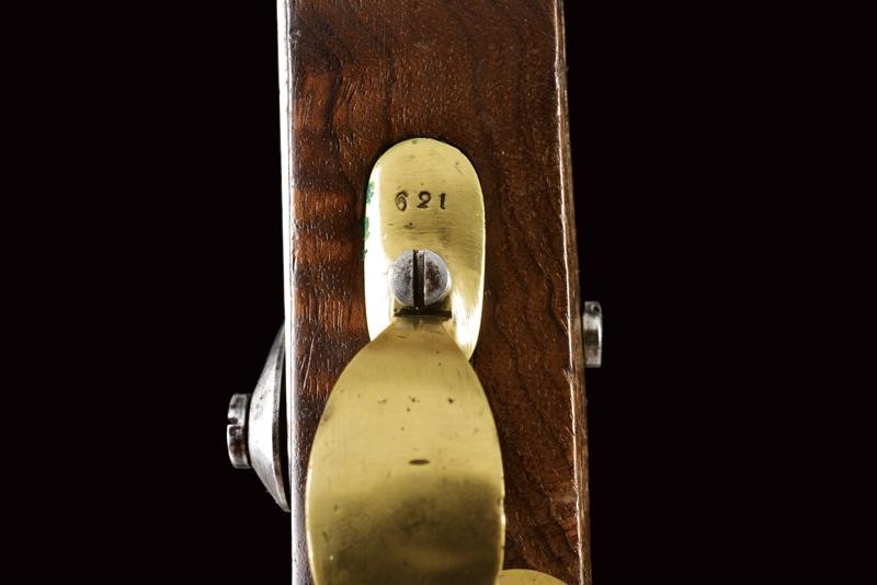 Pistola a luminello da gendarmeria Mod. 1859, Roma, lunghezza 24 cm